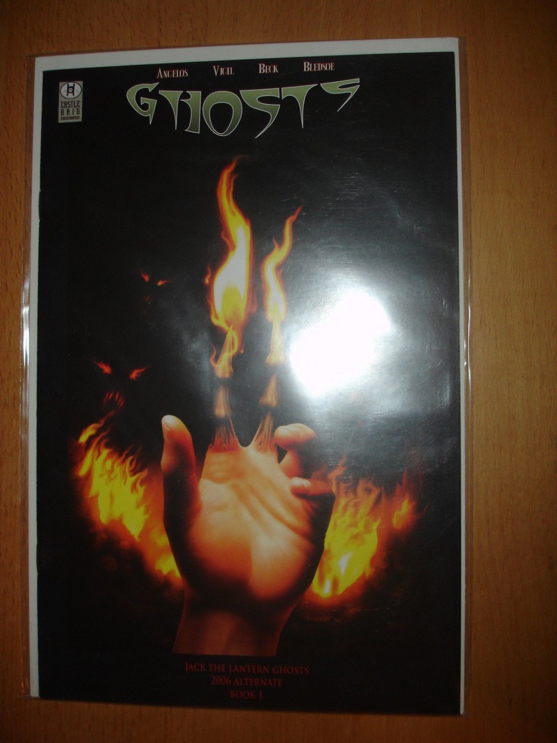 JACK THE LANTERN GHOSTS 2006 ALTERNATE BOOK 1