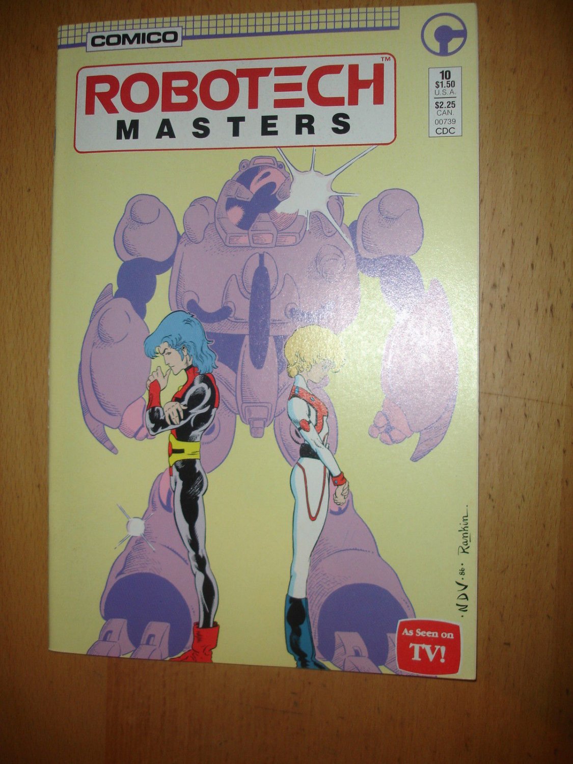 Robotech Masters #10  Comico