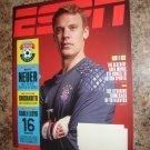 ESPN Magazine June 2016 Manuel Neuer World Football