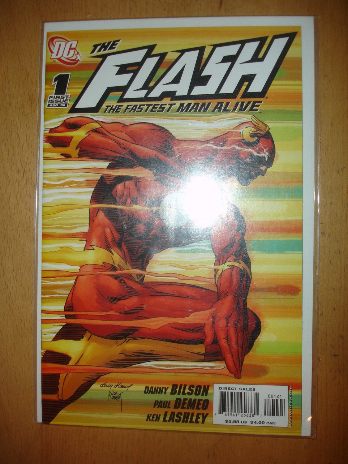 THE FLASH #1 ANDY KUBERT VARIANT  2006