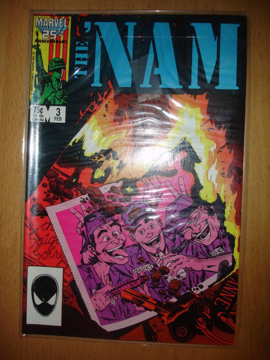 The Nam #3   Marvel Comic Book Vietnam War