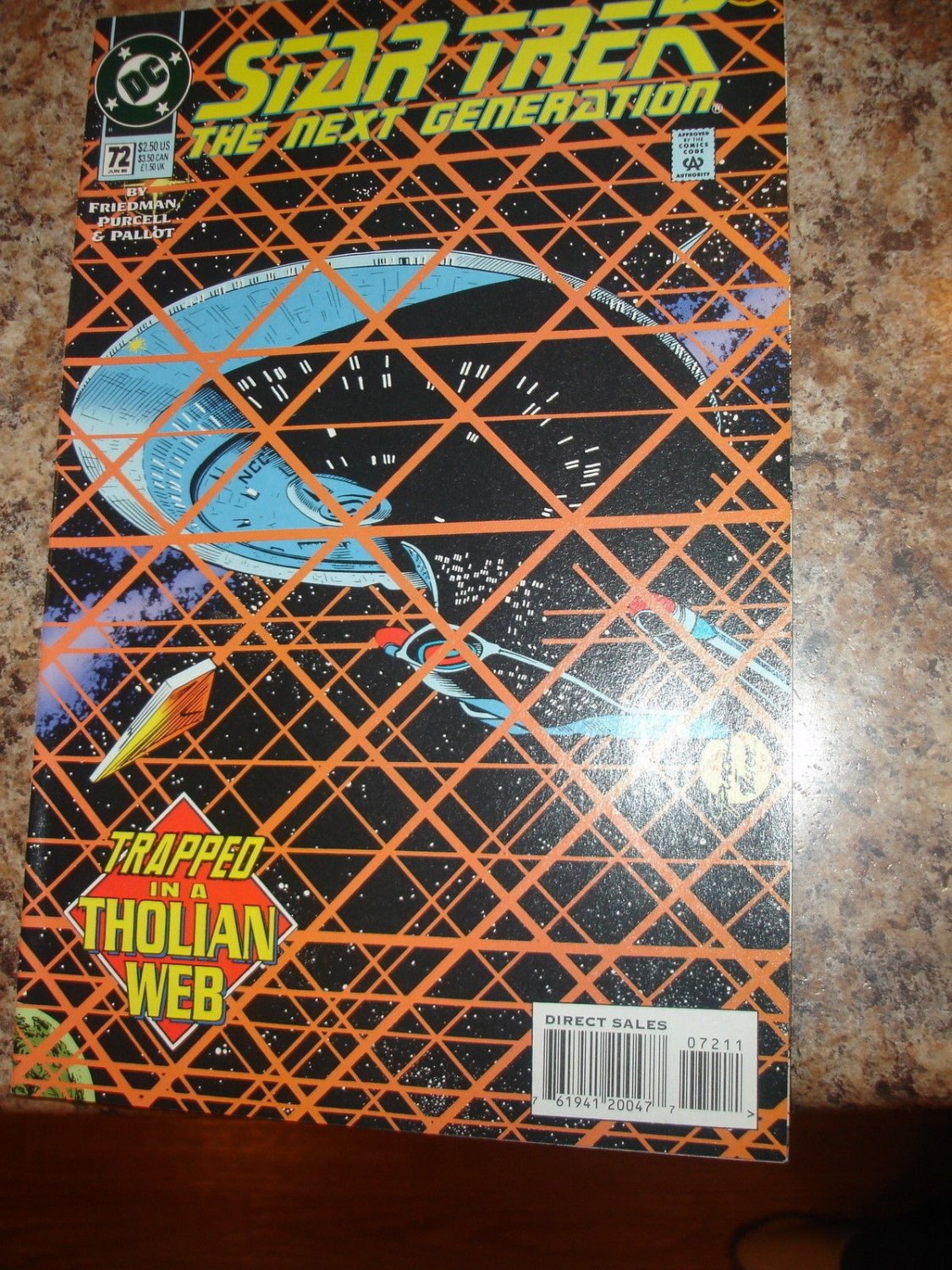 Star Trek The Next Generation #72  DC