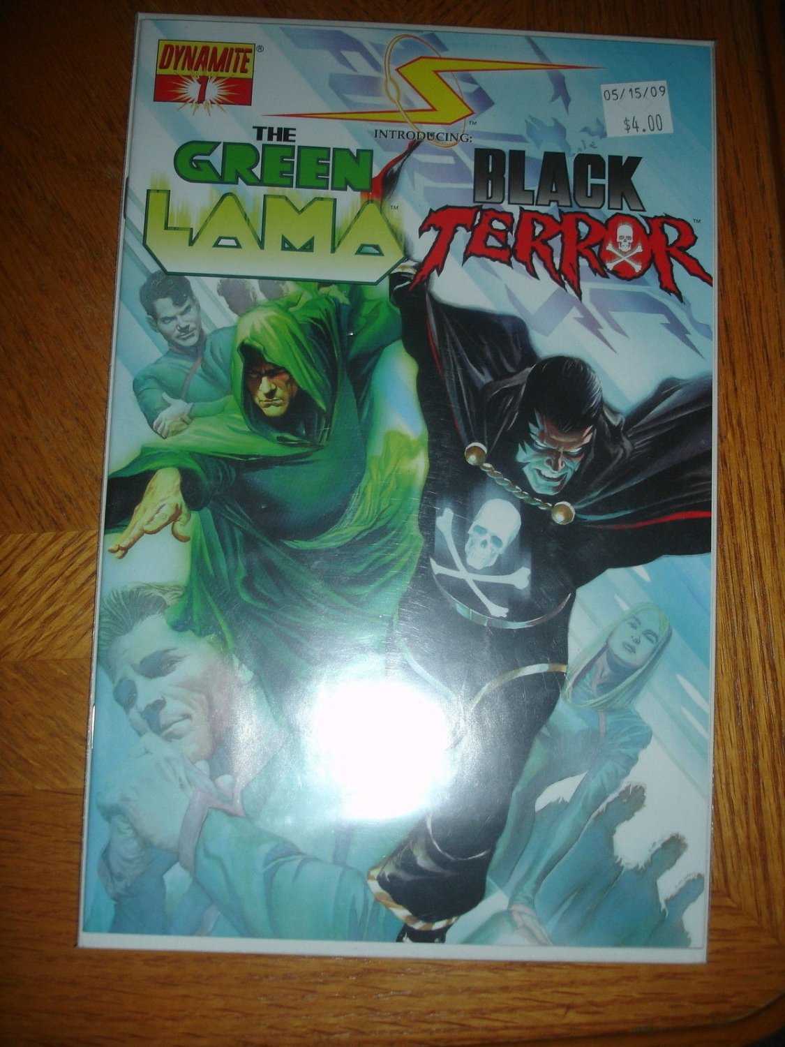 PROJECT SUPERHEROES #1 Dynamite Comics 2008 Green Lama / Black Terror ALEX ROSS