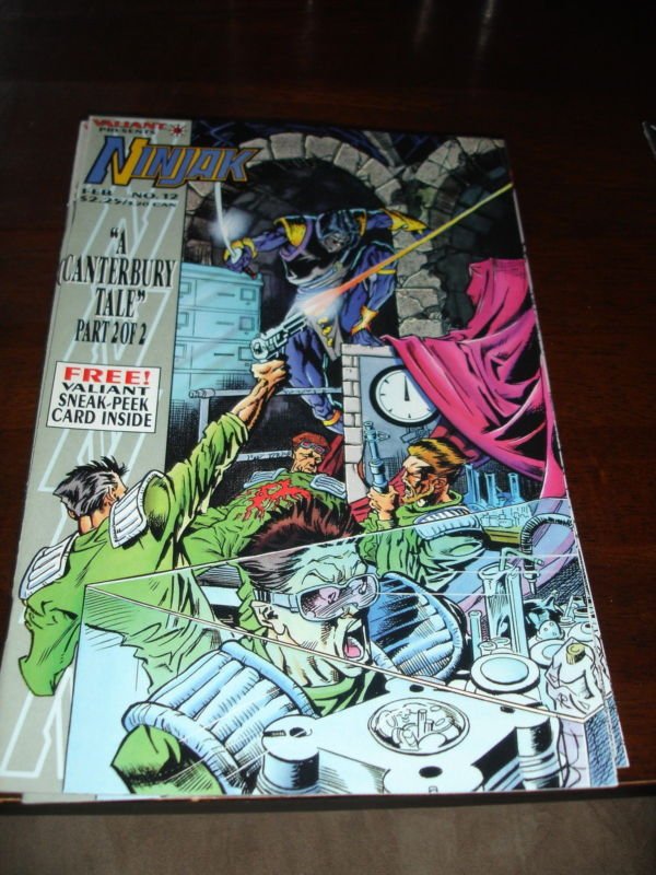 Ninjak # 12  Valiant