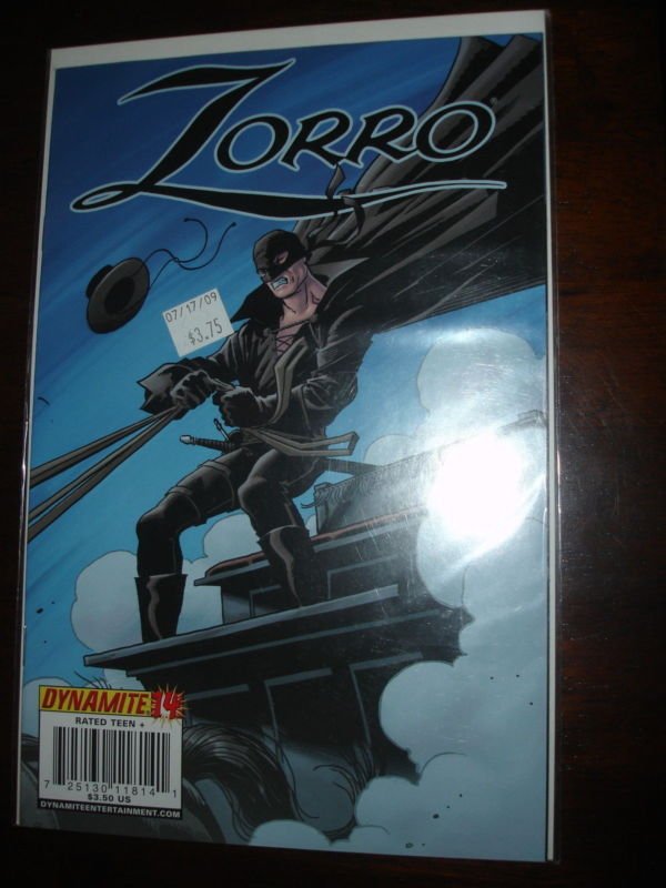 Zorro  Dynamite  #14  Combine shipping and save!!!!!!!!!!!!!!!!!!!!!!!!!!!!!!