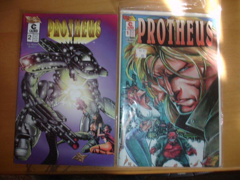 Protheus (Mike Deodato&acirc;��s&acirc;�&brvbar;) #1 & 2 Caliber