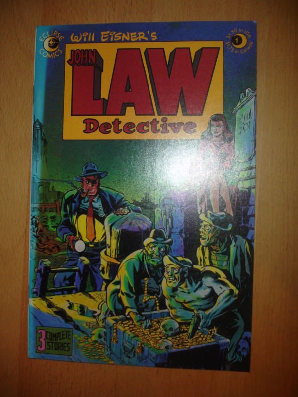 John Law Detective #1 Eclipse Comics