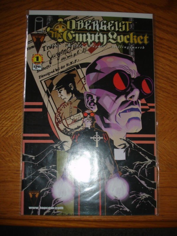 OBERGEIST The Empty Locket comic book by Dan Jolley Issue #1