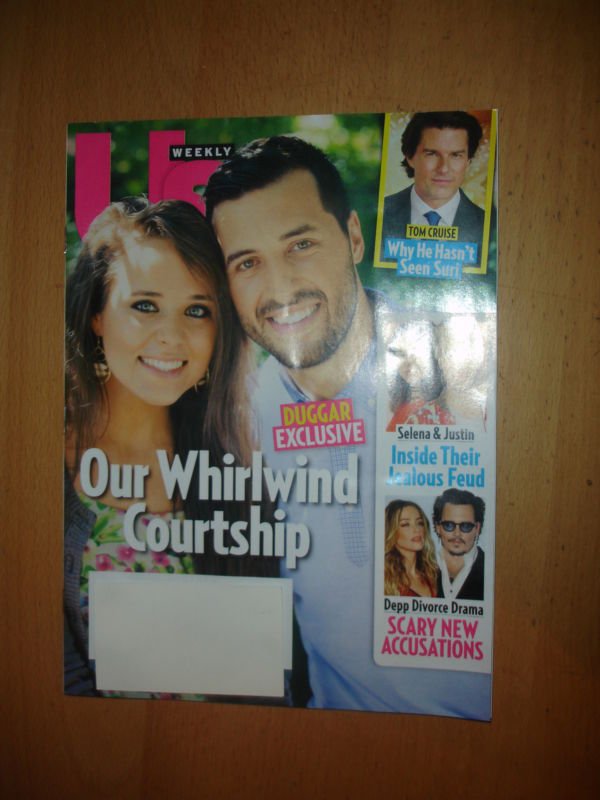 US Weekly August 2016 #1124 Duggar Depp
