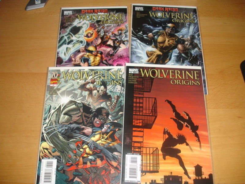 Wolverine Origins #31, #32, #33, #34