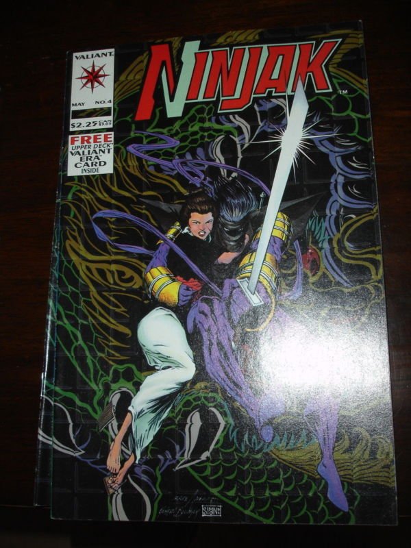 Ninjak # 4  Valiant