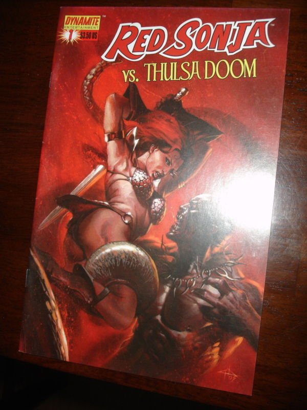 RED SONJA VS THULSA DOOM, Issue #1, (Dynamite 2005),