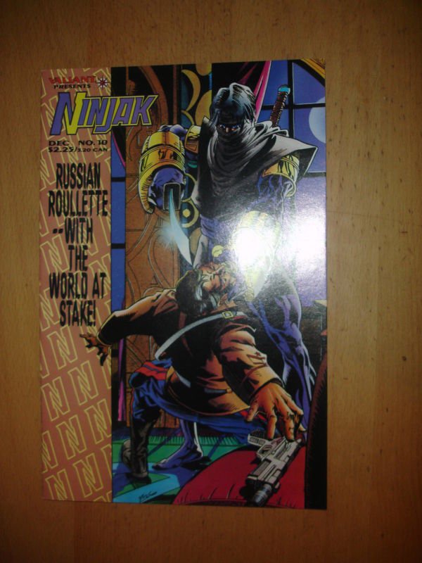 Ninjak # 10  Valiant
