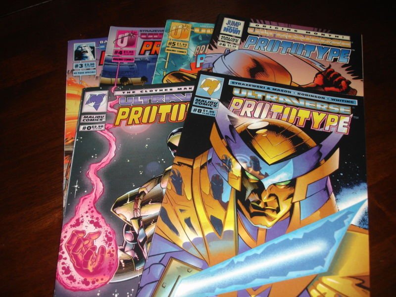 Prototype  Ultraverse #0, 3, 4, 5, 6, 8  Lot