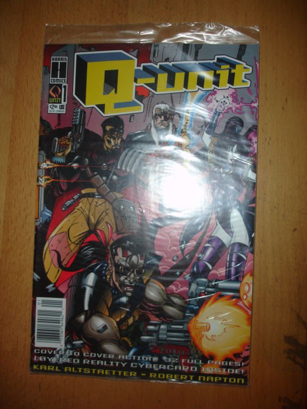 Q-UNIT #1 HARRIS COMICS Sealed