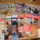 10 Issue Handyman Practical Homeowner 1001 Home Ideas Mechanix lot