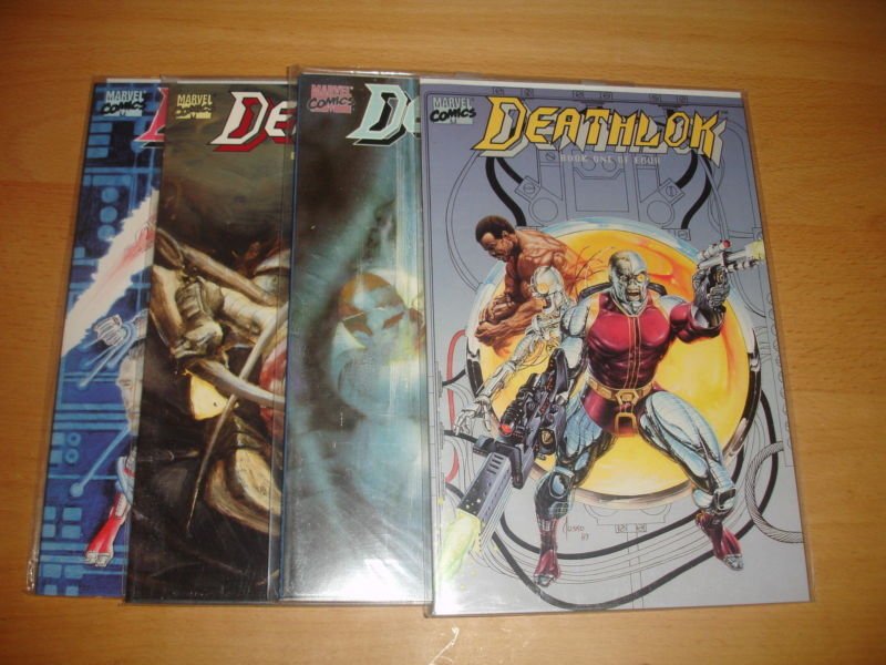 DEATHLOK #1 2 3 4 Complete Set Marvel (1990)
