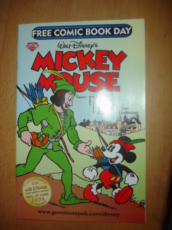Mickey Mouse  Free Comic Book Day FCBD