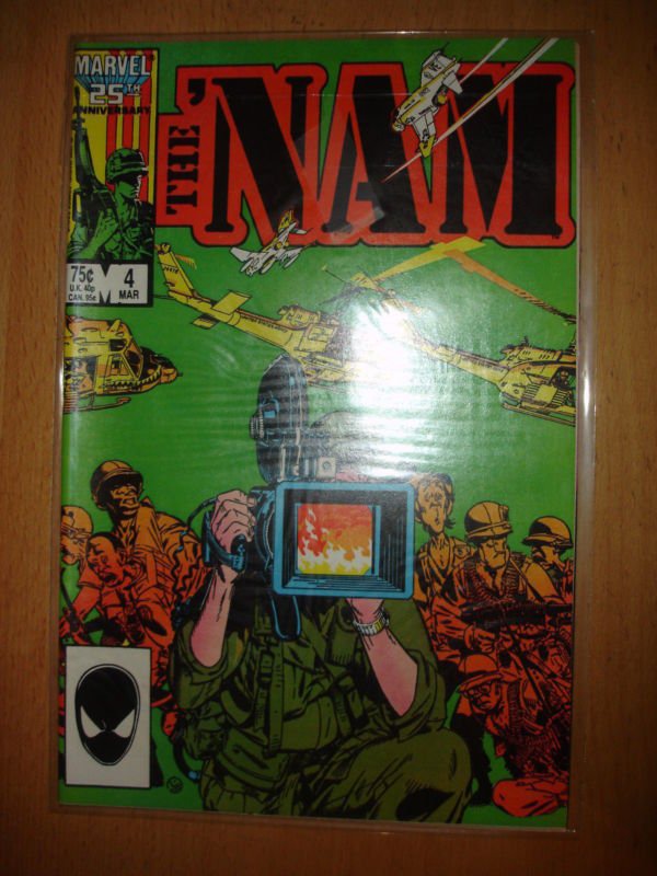 The Nam #4   Marvel Comic Book Vietnam War
