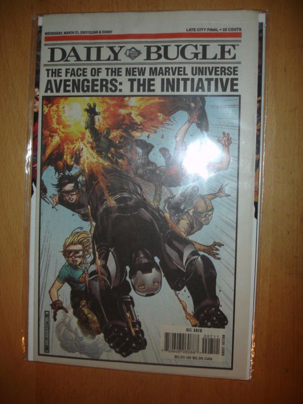 DAILY BUGLE NEWSPAPER: AVENGERS THE INTIATIVE (2007 Series) #1