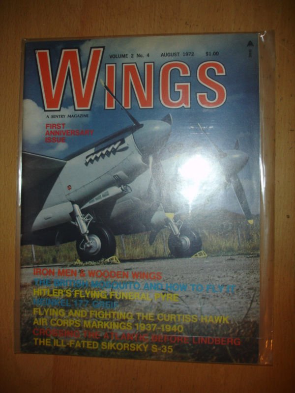 Wings Magazine August 1972 Volume 2 #4