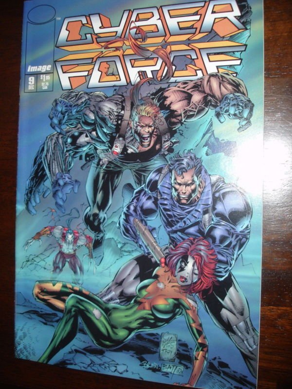 CYBER FORCE  #9  Combine shipping and save!!!!!!!!!!!