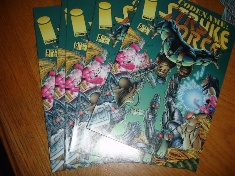 Codename Stryke Force #5 5 issue lot