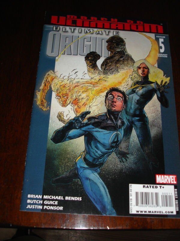 Ultimate Origins #5 Variant Cover Marvel Comics Brian Michael Bendis Butch Guice