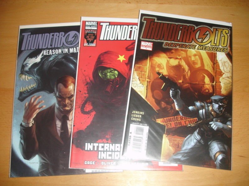 THUNDERBOLTS 4 One-Shots Madness, Breaking pt, Desperate Measures, International