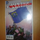2013 Justice League of America #1 Nevada Flag Variant Edition 1st Print JLA