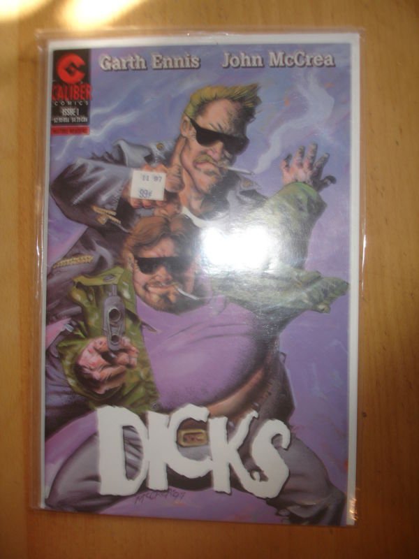 CALIBER Comics DICKS Issue 1 1997 ~ Mature Readers ~ Ennis McCrea