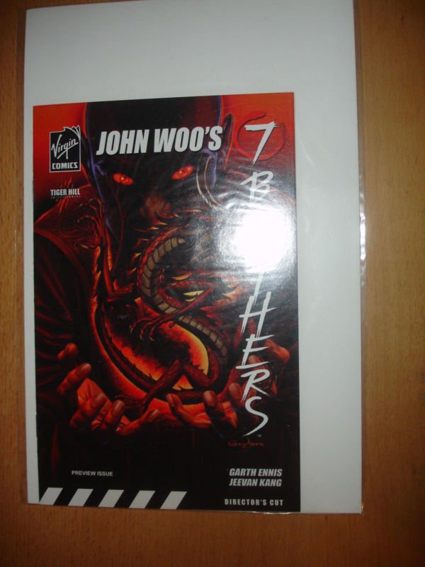 John Woo's 7 Brothers Director's Cut mini preview comic