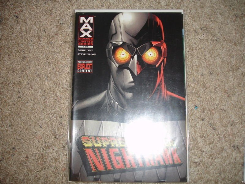 Supreme Power: NIghthawk #1-5 Marvel Max 2005