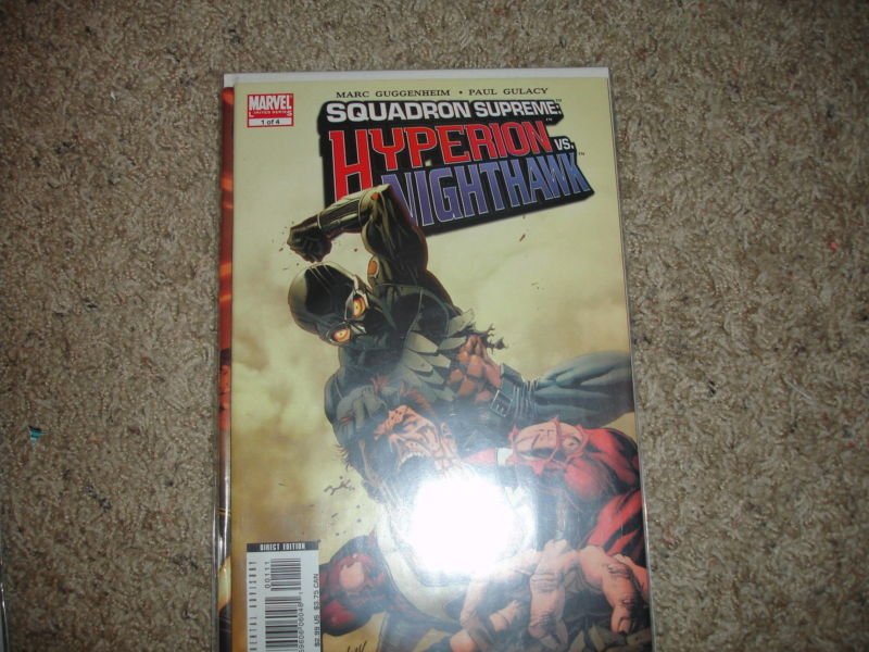 Squadron Supreme: Hyperion vs. Nighthawk #1-4 Marvel 2007