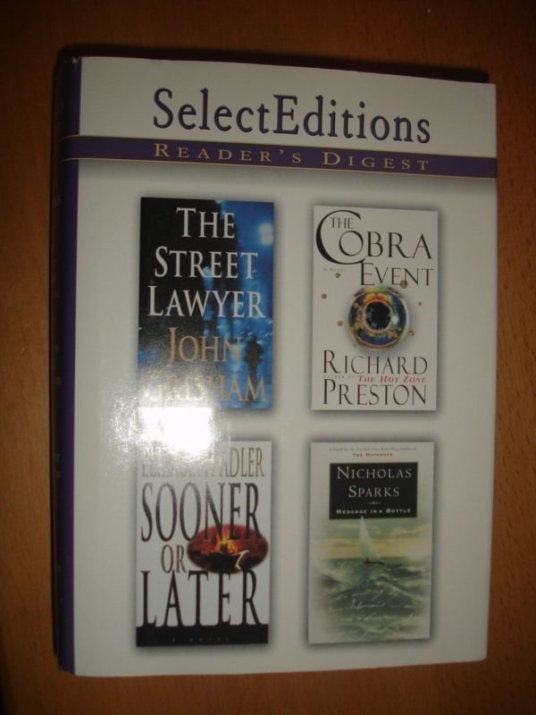 Reader's Digest Select Editions Volume 4 1998 Street Lawyer/Cobra Event