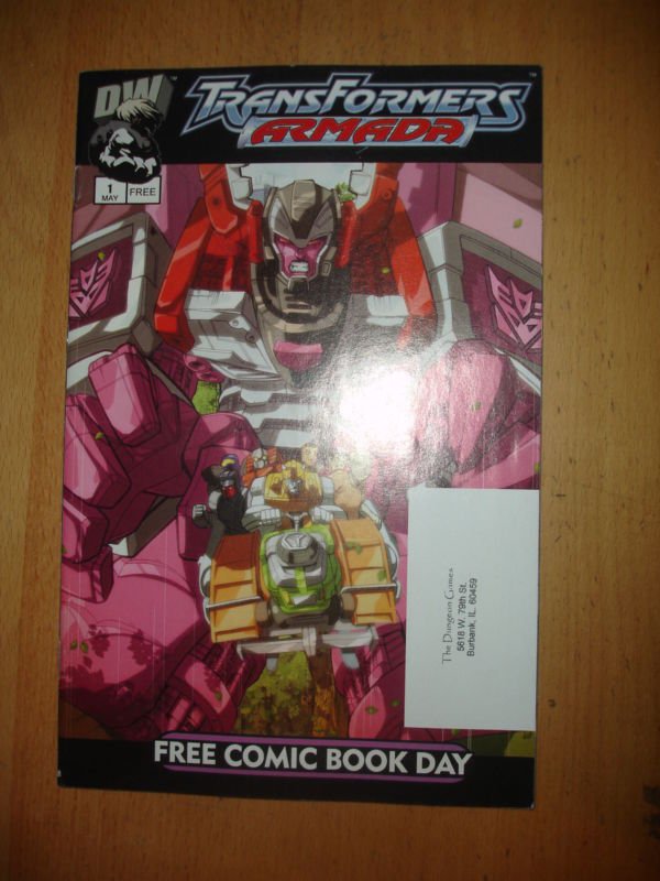 TransFormers Armada Free Comic Book Day Edition #1 (May 2003, Dreamwave)
