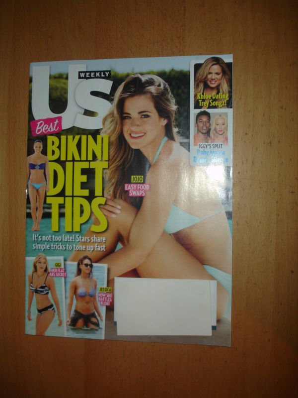 US Weekly July 2016 #1118 Bikini Diet Tips Jojo