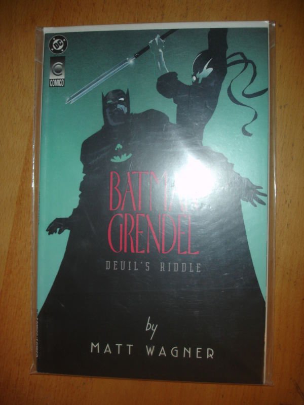 BATMAN Grendel 1 & 2 Devils Riddle & Devils Masque graphic novel tpb lot