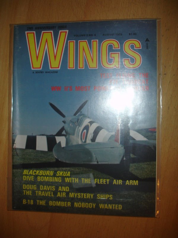Wings Magazine  August 1973 Volume 3 #4