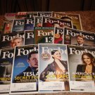 Forbes Magazine 19 Issue lot 2014 / 2015 Alba Perry