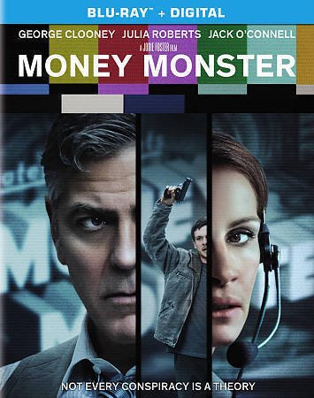 Money Monster (Blu-ray Disc, 2016) NO Slipcover NO DIGITAL COPY