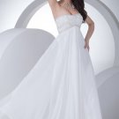 Gorgeous Garden Empire Backless Beading Bridal Gown