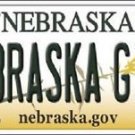 Nebraska Girl  Vanity License Plate Tag 6"x 12" NCAA Cornhuskers Metal Auto
