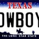 Nfl Cowboys Vanity License Plate Tag Dallas  6"x 12"  Metal Auto Aikman Elliot