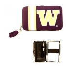 NCAA Huskies Shell Wristlet Wallet Purse  Phone Washington Team Logo Woman UW