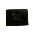NCAA South Carolina Gamecocks Wallet Team Black Tri-Fold Leather  New Logo SEC