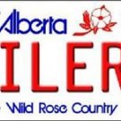 NHL Oilers Vanity License Plate Tag  6"x 12" Metal Auto Alberta Stanley New Cup