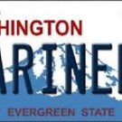 Mlb Mariners Vanity License Plate Tag Seattle 6"x 12"  Metal Auto Kingdome New