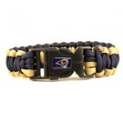 Los Angeles Rams Survival Bracelet NFL Paracord Survivor Strap Football Team