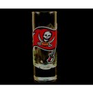 NFL Tampa Bay Buccaneers 2.5 Oz Cordial Shot Glass Team Logo Barware Color  Logo